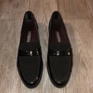 Salvador Ferragamo Black Italian Loafers Size 11